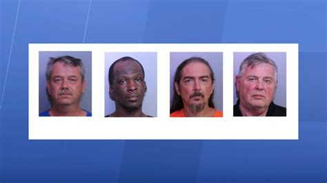 Sheriff Four Men Arrested For Sex Crimes At Lakeland Park