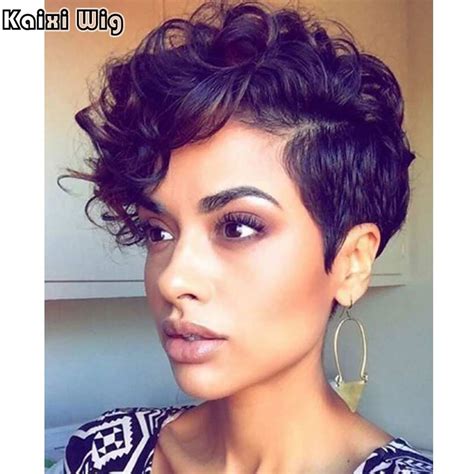 Short Black Wig Hairstyles Cheap Women S Wig Synthetic