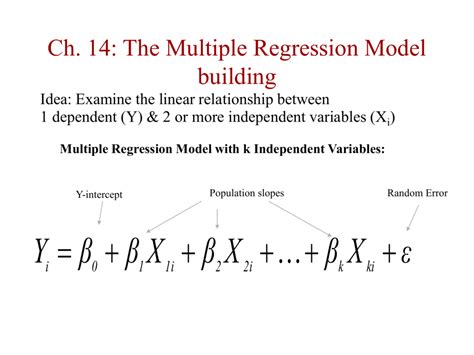chapter 14 multiple regression analysis