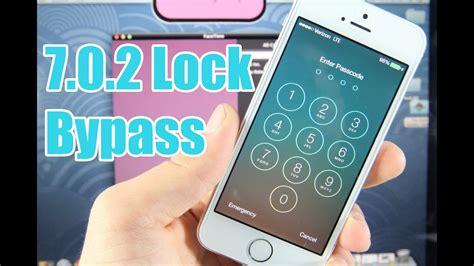 how to bypass ios 7 0 2 passcode lock and access iphone 5s 5c 5 4s and 4 youtube