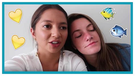 Cute Lesbian Aquarium Date Chelsea And Natalia Youtube