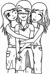 Bff Bestcoloringpagesforkids sketch template