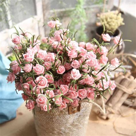 artificial outdoor flowers roses spray artificial flowers store