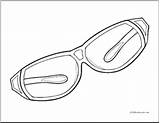 Goggles Coloring 236px 79kb sketch template
