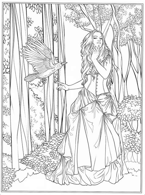 fantasy coloring books adultcoloringbookz