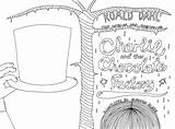 Coloring Chocolate Charlie Factory Pages Wonka Dahl Roald Willy Kids Printable Colouring Crafts Activities Colour Golden Ticket Candy Augustus Gloop sketch template
