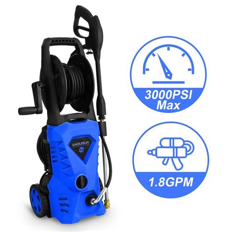 wholesun psi electric pressure washer gpm  power washer