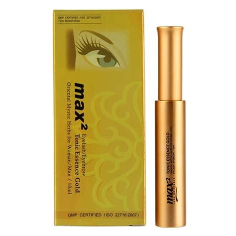beauty7 max2 gold 10ml bottles eyelash growth treatments eyelash