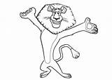 Madagascar Movements Coloring4free sketch template