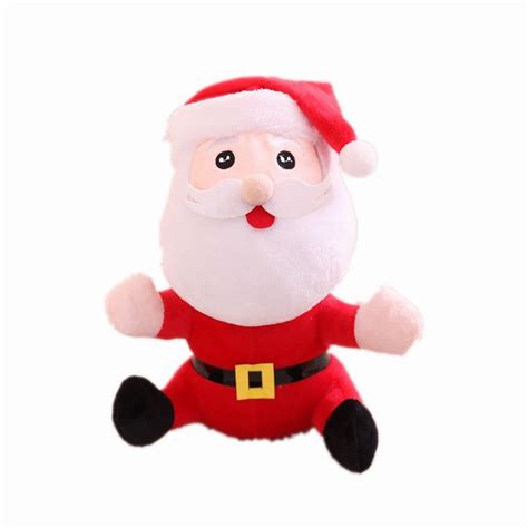 Cozfay Free Dropshipping Cute Plush Christmas Santa Claus Doll Stuffed