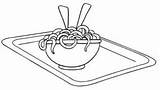 Coloring Food Pages Spaghetti Busy Ones Keep Favorite Little sketch template