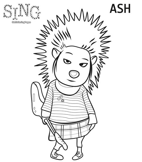 top  sing  coloring pages sing  coloring pages disney