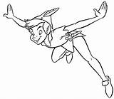 Pan Peter Coloring Para Pages Desenhos Drawing Kids Colouring Colorear Printable Frying Pintar Print Colorir Fly Tinkerbell Getdrawings Animation Movies sketch template