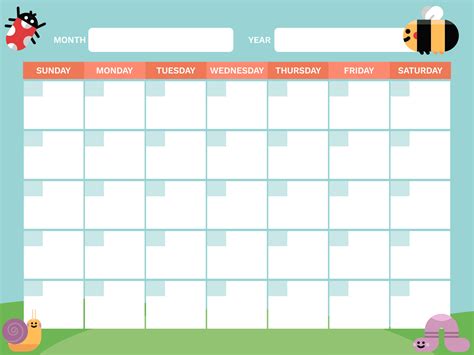 images  printable full page blank calendar template