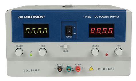 bk precision dc power supply single output   vdc fpa grainger