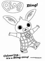 Bing Bunny Kids Coloring Fun Votes sketch template