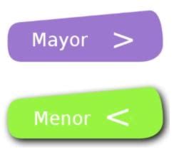 simbolos mayor  menor   igual primaria smartick