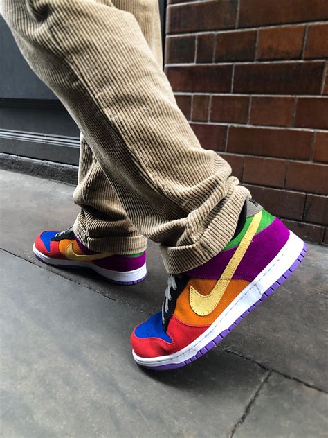 colourful rsneakers