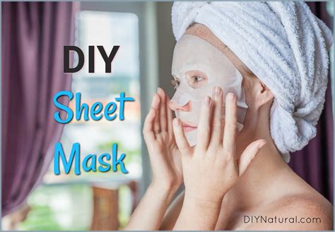 diy sheet mask    mask  customize    skin