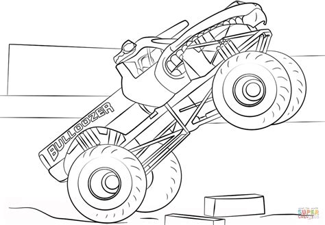 monster jam  coloring pages