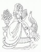 Colorat Printesa Nunta Desene Printese Cu Printi sketch template