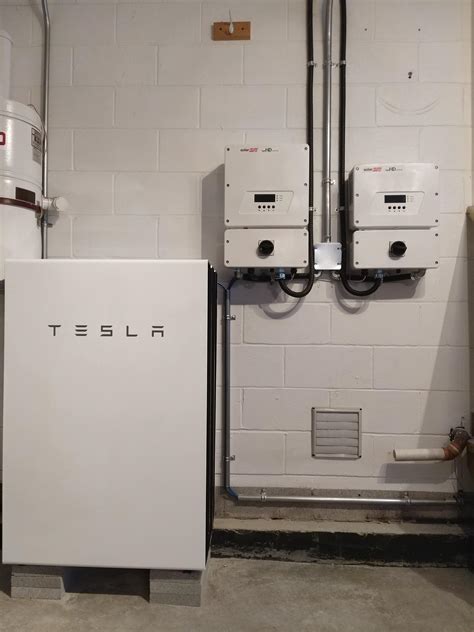 thought  triple tesla powerwall   inverter install turned  pretty
