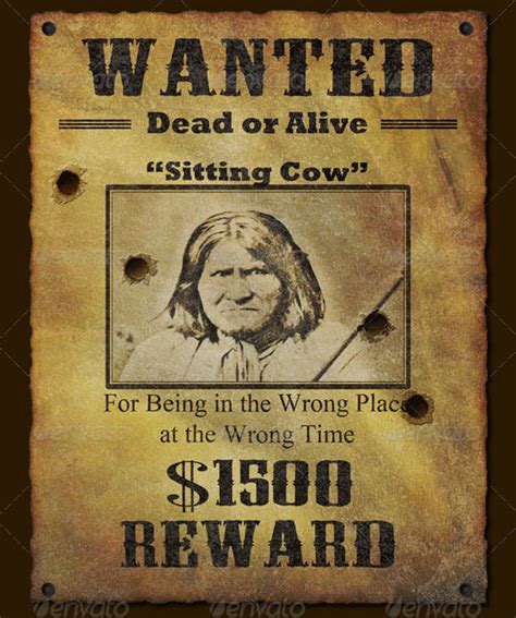 20 Free Wanted Poster Templates To Download Sample Templates