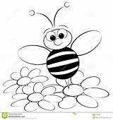 Coloring Bee Bumble Pages Cute Bees Drawing Bug Print Bumblebee Color Getdrawings Kids Ants Choose Board sketch template