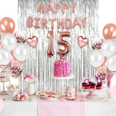 sweet  birthday supplies set  decorations includes