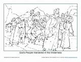 Wilderness Wandered Moses Israelites Forty Frisch Inspirierend Slavery Kostenlos Sundayschoolzone sketch template