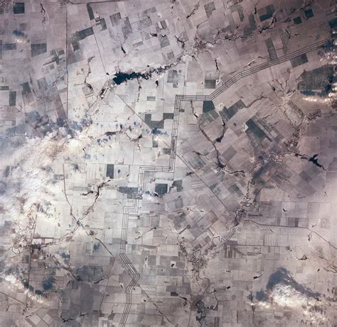 landscape  earth viewed   satellite photograph  stockbyte