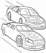 Coloring Pages Race Nascar Racing Car Drag Track Earnhardt Dale Cars Color Printable Getcolorings Kyle Busch Getdrawings Print Two Colorings sketch template