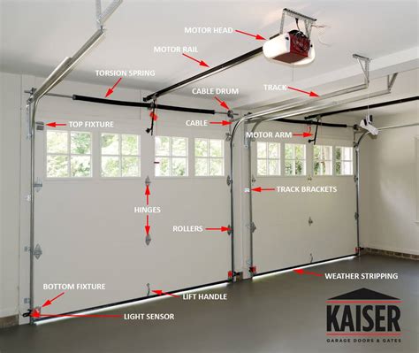 garage door parts kaiser garage doors gilbert