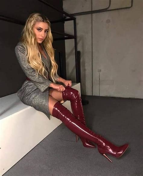 pin by jay on cuissardes thigh high boots heels leather thigh high