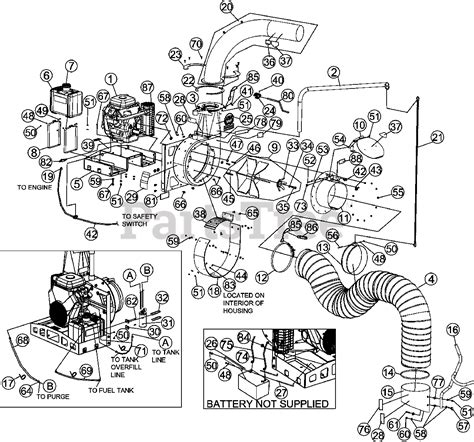 billy goat vacuum parts diagram