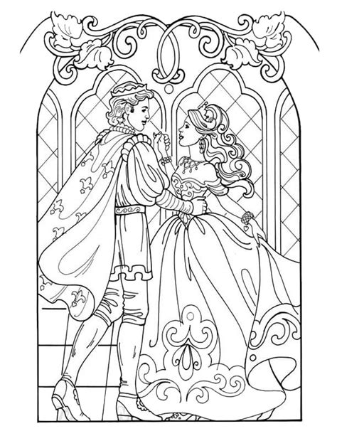 princess leonora  prince coloring page  printable coloring