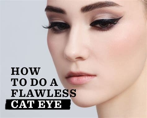 7 makeup artists share their tricks to nail the perfect cat eye makeup cat eye makeup eye