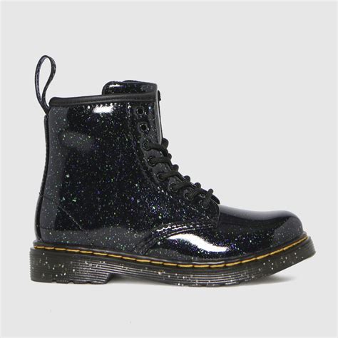 dr martens dark green  glitter boots toddler shoefreak