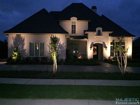fort worth  dallas tx home exterior lighting gallery