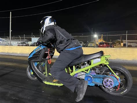 insane nitrous scooter drag bike news
