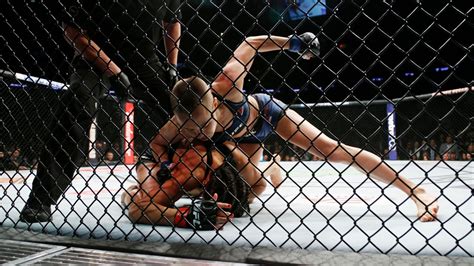 how rose namajunas killed the queen at ufc 217
