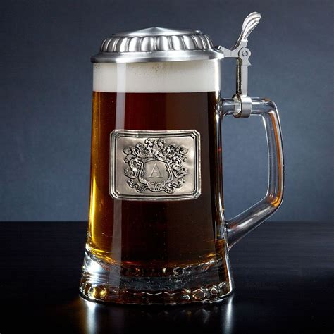 european royal crest personalized beer stein beer steins personalized beer stein beer mugs