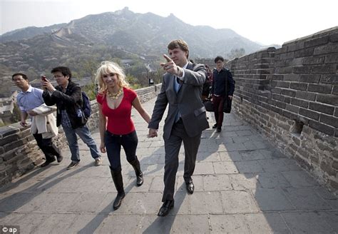 andrea catsimatidis and christopher nixon cox heiress wife steals the show during china visit