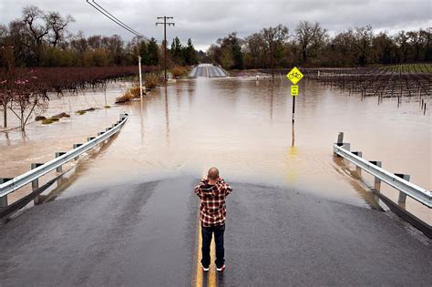 russian river reaches flood stage evacuations ordered