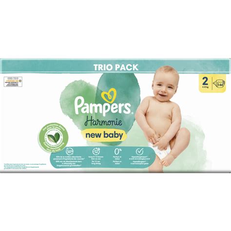 pampers harmonie  baby luiers  trio pack bestellen albert heijn