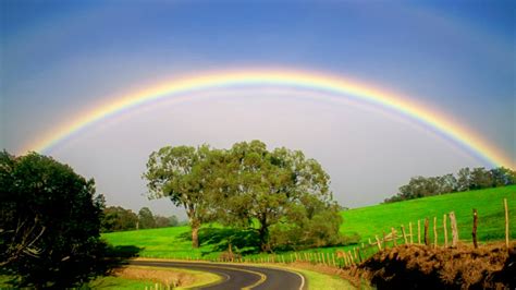 colorful rainbow   road hd rainbow wallpapers hd wallpapers id