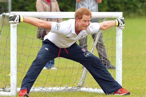 prince harry i ll give you a slap to sporty teen daily star