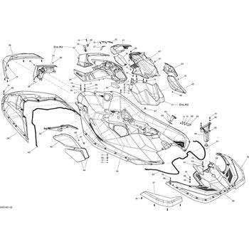 sea doo switch parts diagram