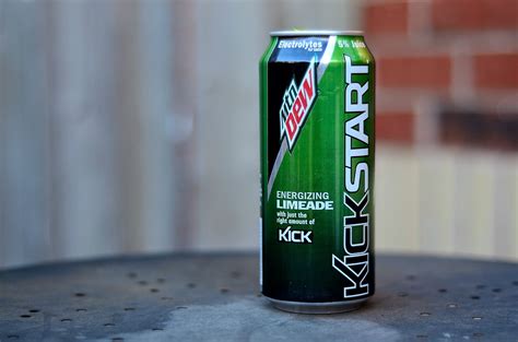 drink  work mountain dew kickstart energizing limeade review