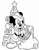 Christmas Coloring Pages Mickey Mouse Disney Nl Choose Printable Board sketch template